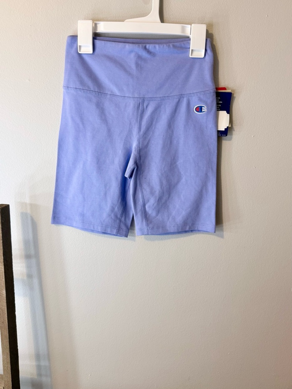 Champion Everyday Wildflower Blue Bike Shorts
